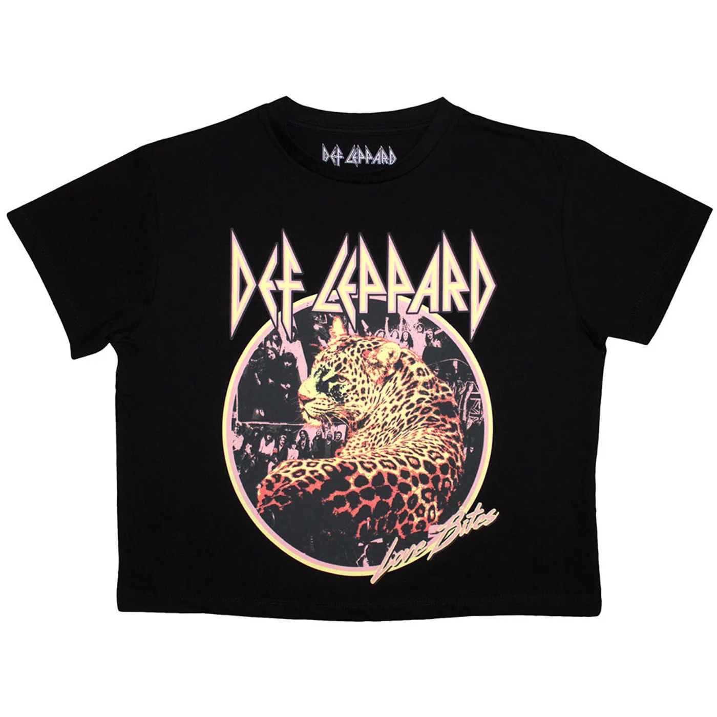 Def Leppard Women's Crop Top - Love Bites