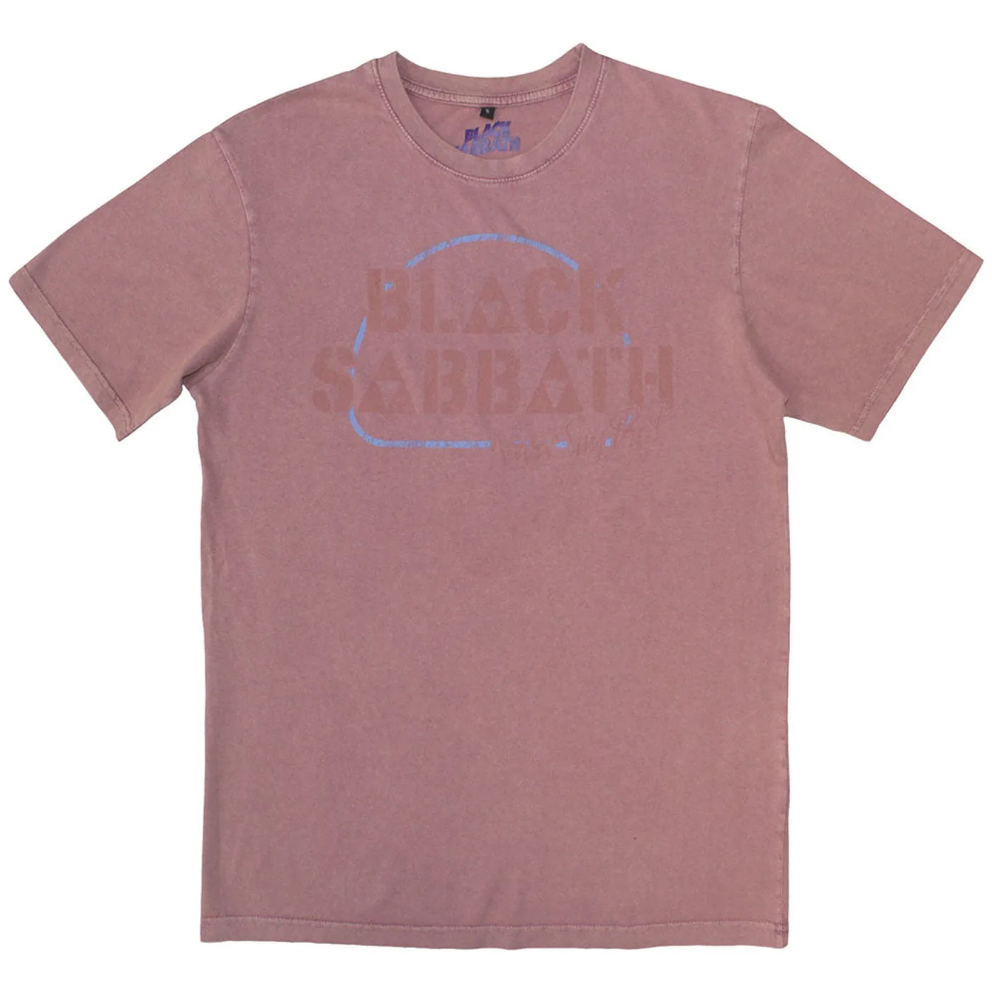Black Sabbath T Shirt - Never Say Die Stone Wash