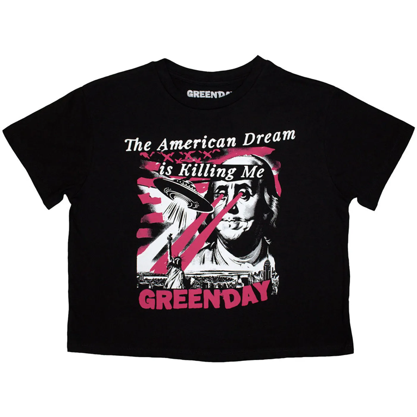 Green Day Women's Crop Top - American Dream