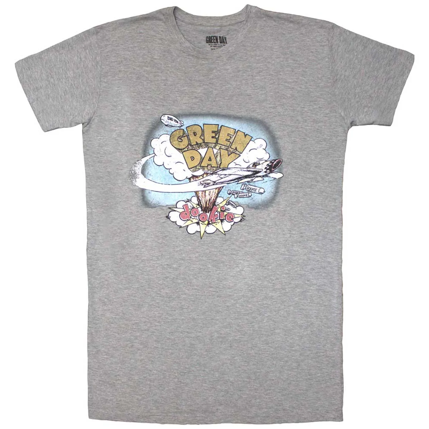 Green Day Womens T Shirt - Vintage Dookie