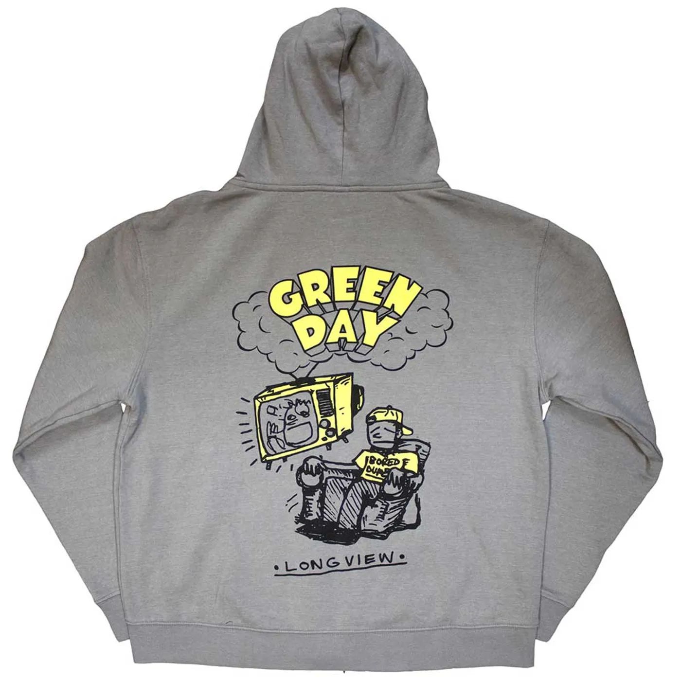 Green Day Zip Hoodie - Longview Doodle