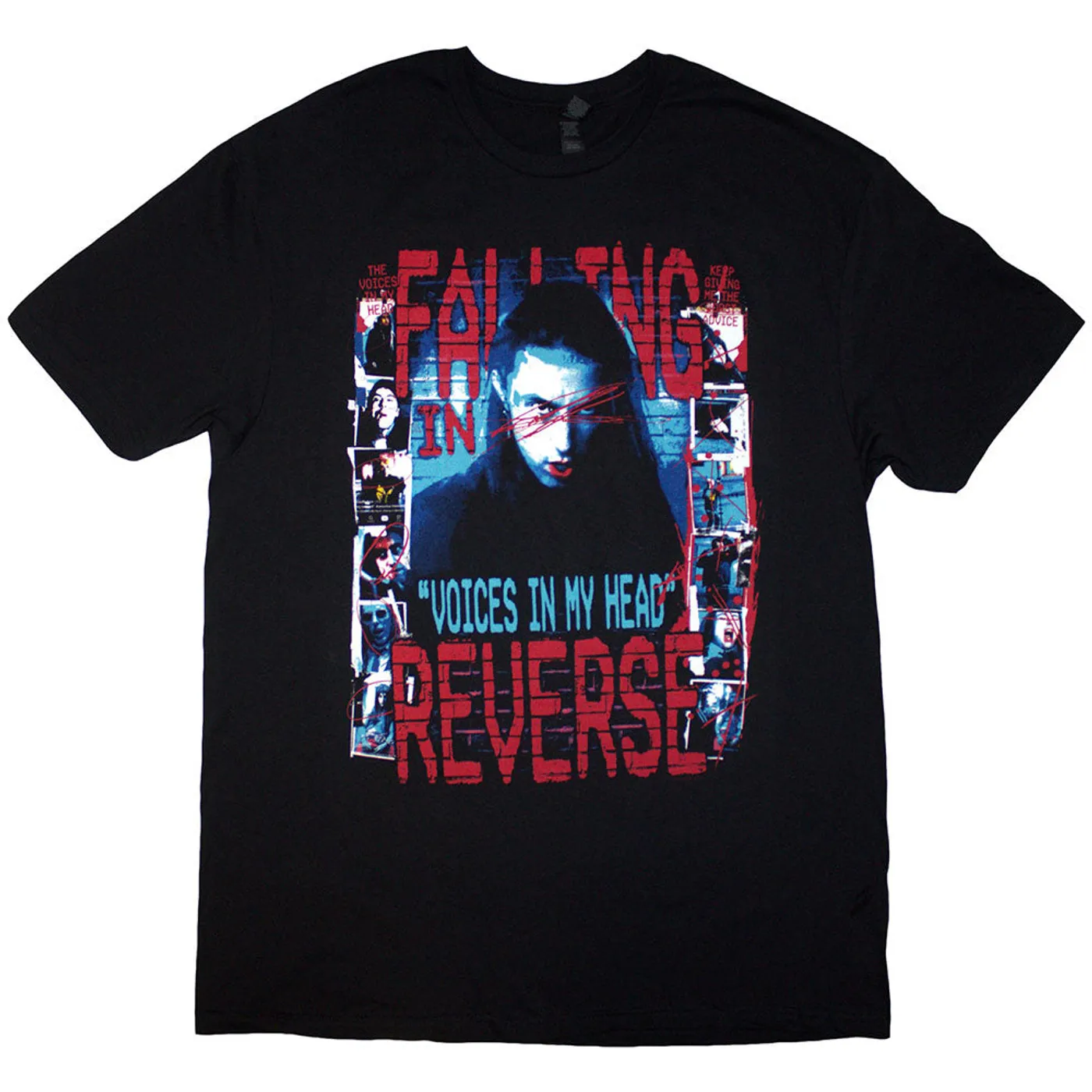 Falling In Reverse T Shirt - Voice Collage