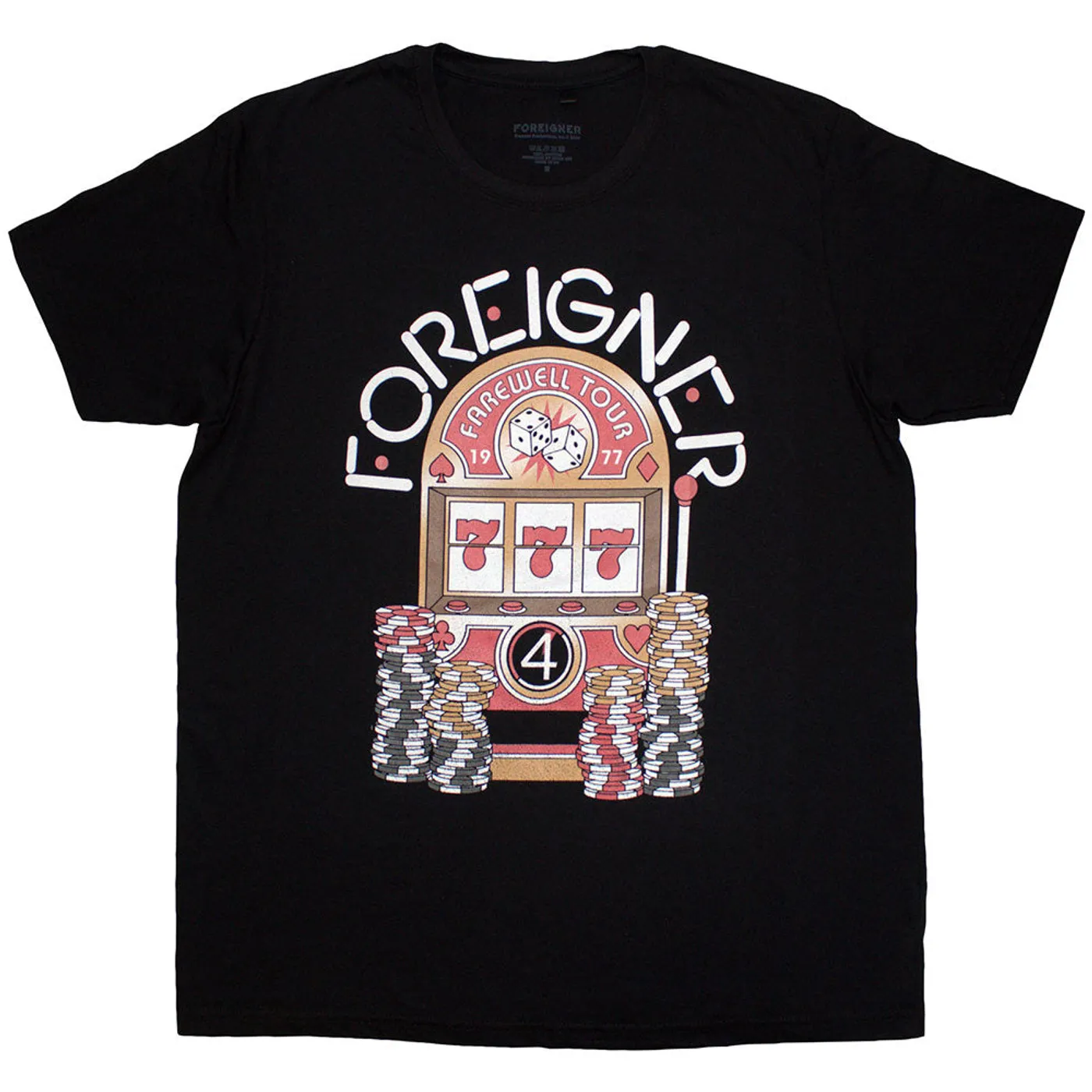 Foreigner T Shirt - Farewell Tour
