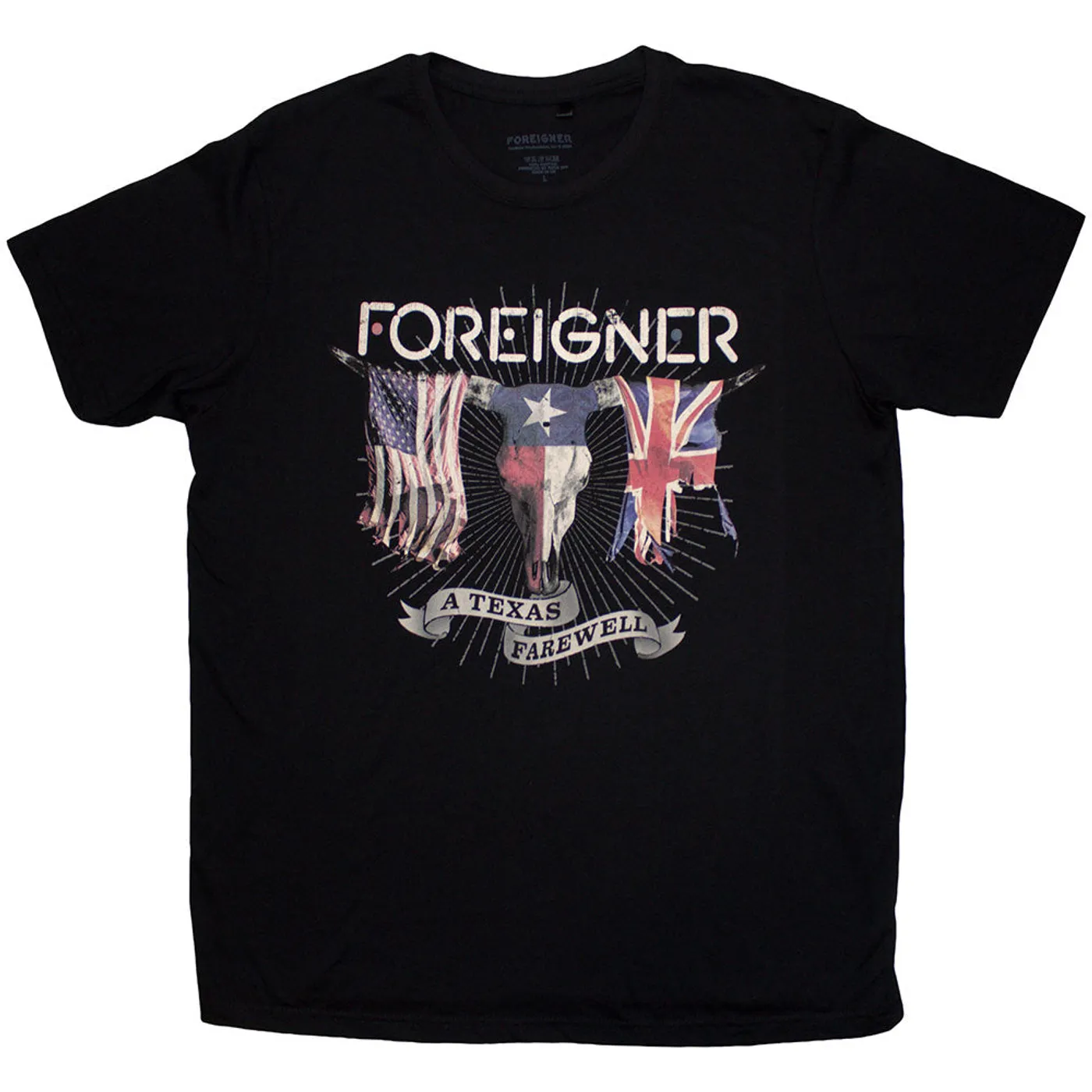Foreigner T Shirt - Texas Farewell