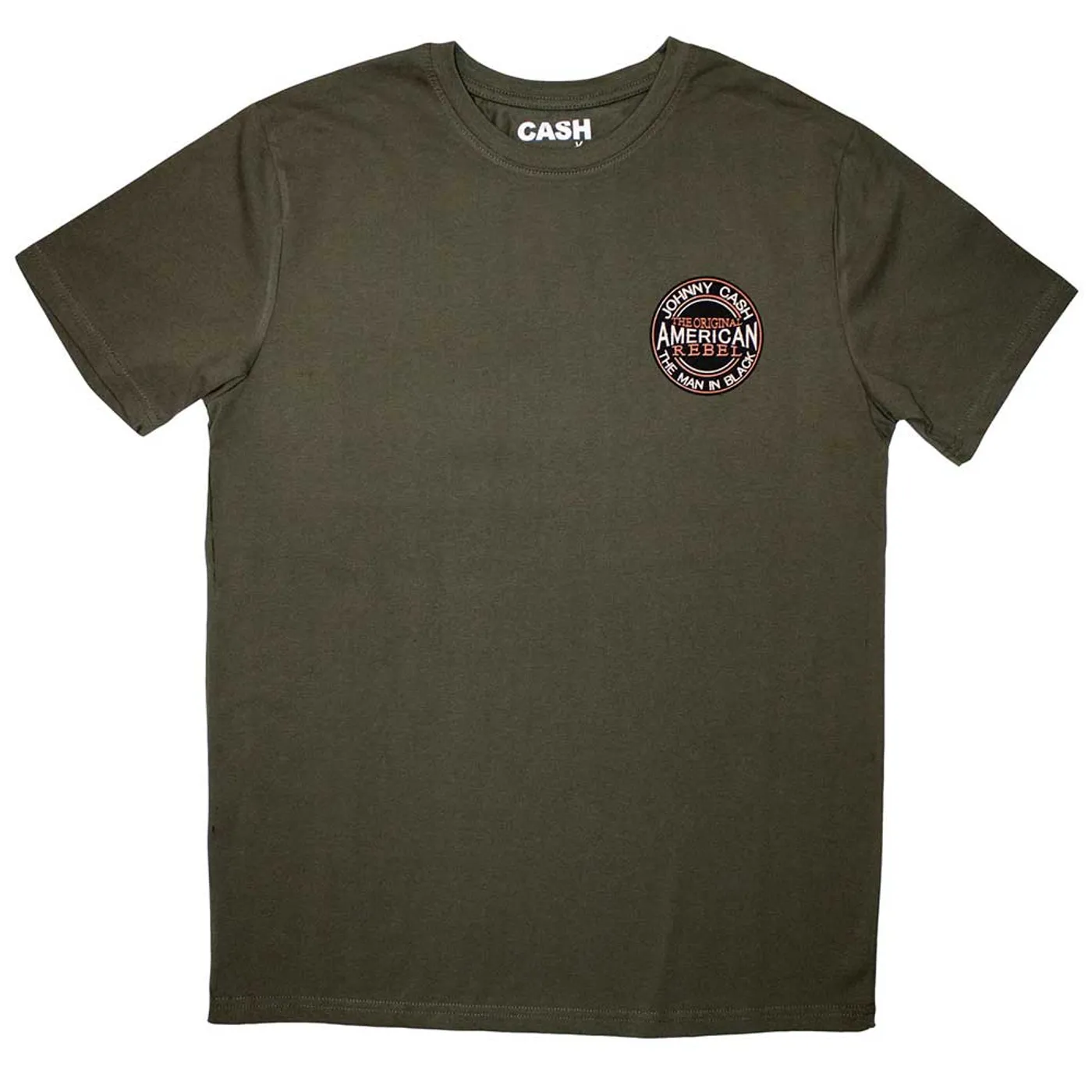 Johnny Cash T Shirt - Mini American Rebel Logo