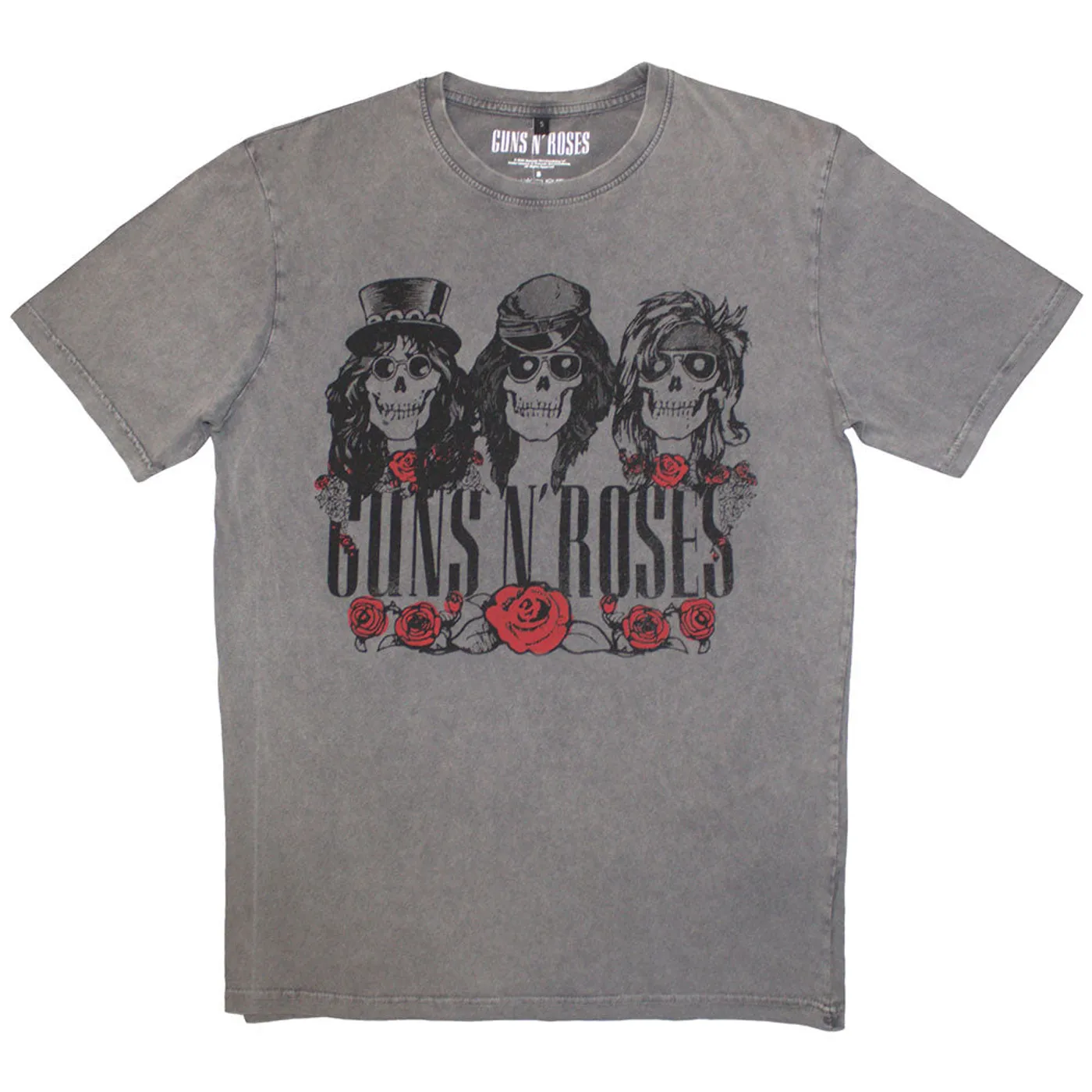 Guns N' Roses T Shirt - Hell Group Stone Wash