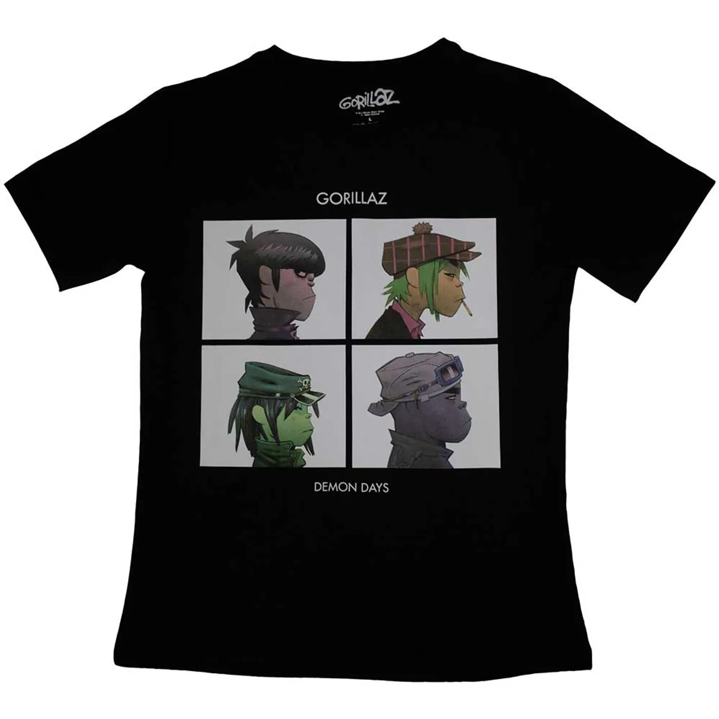 Gorillaz Women's T Shirt - Demon Days