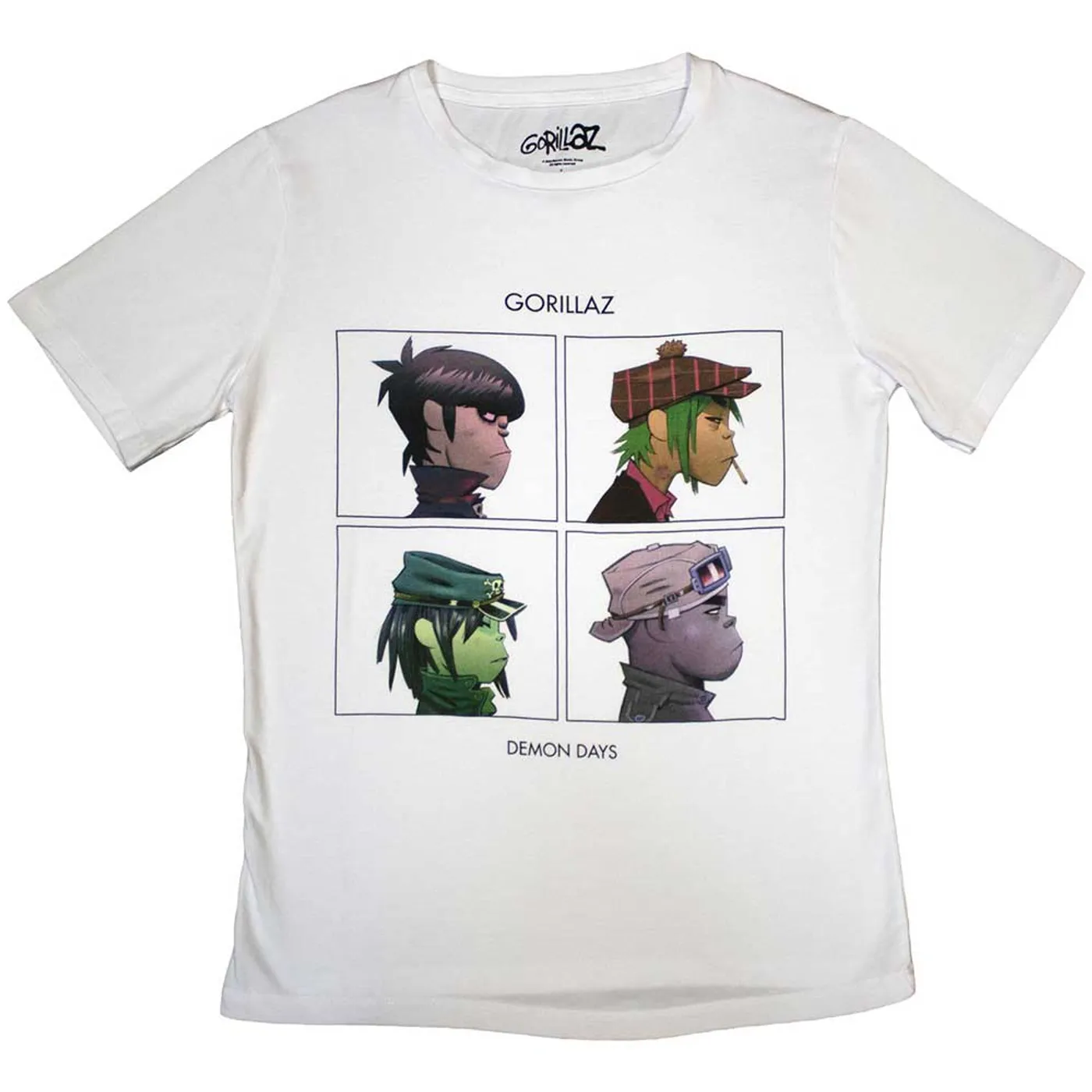 Gorillaz Women's T Shirt - Demon Days