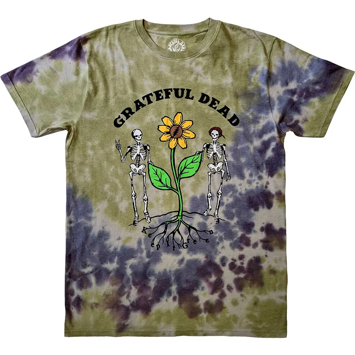 Grateful Dead T Shirt - Keep It Green