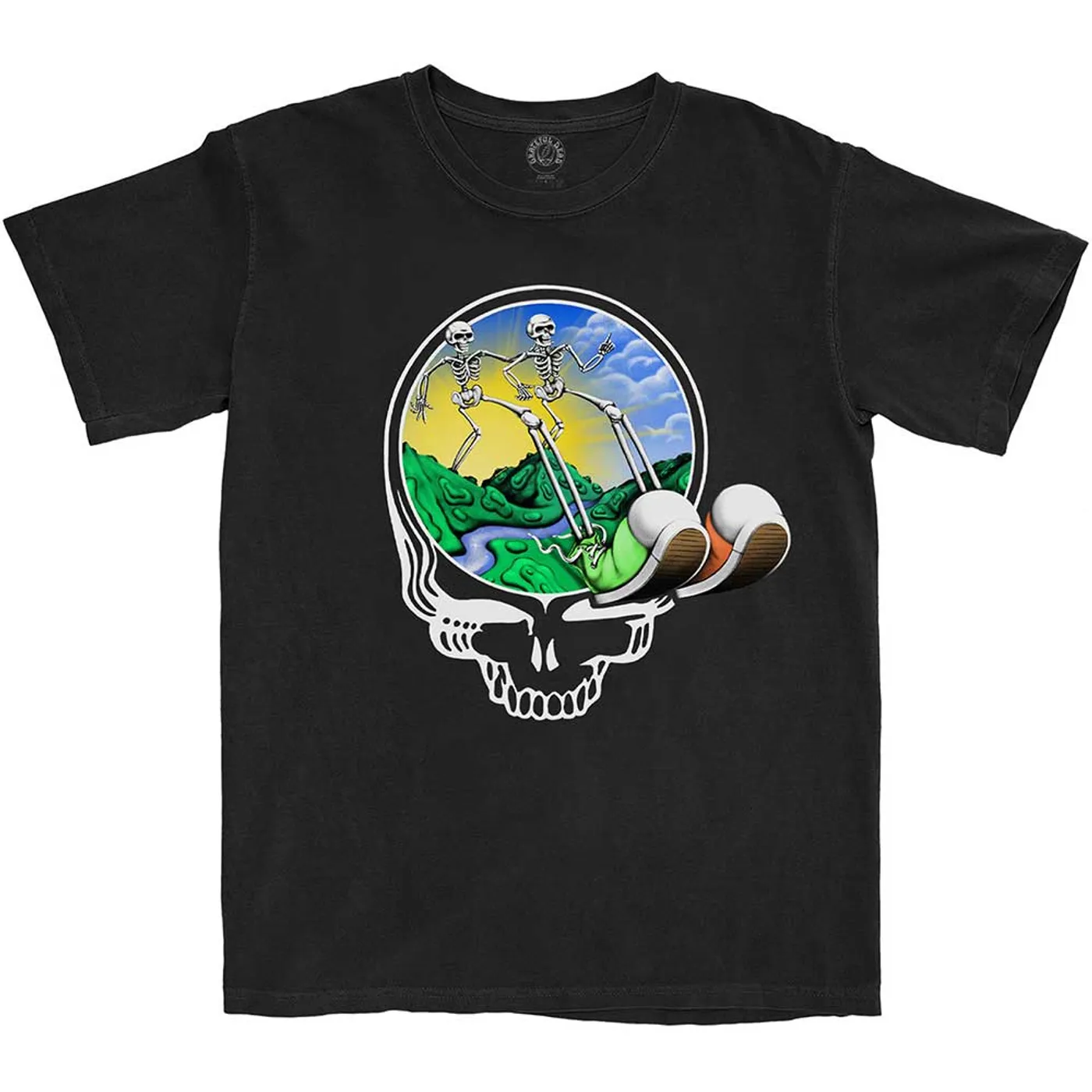 Grateful Dead T Shirt - Skeles Stepping