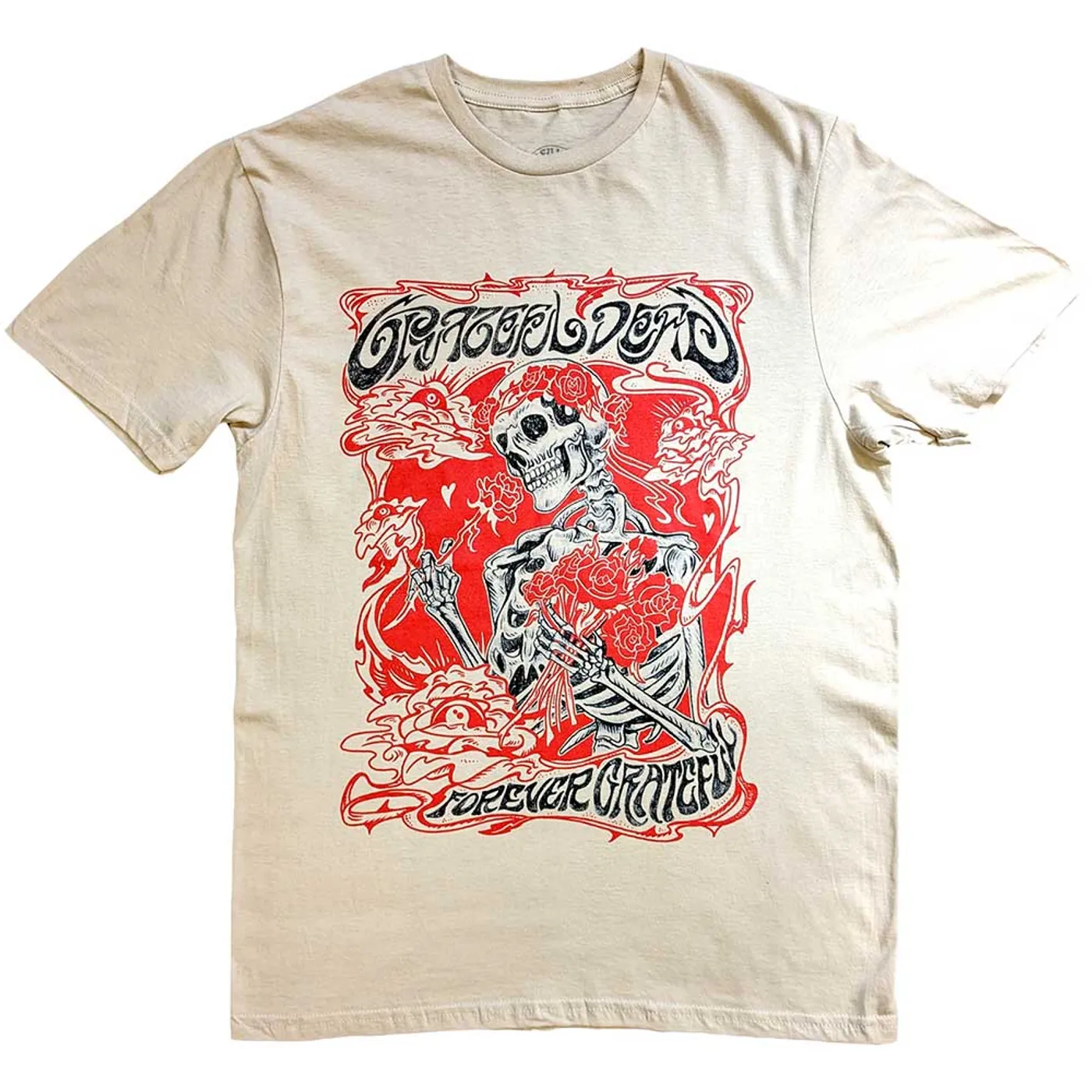 Grateful Dead T Shirt - Forever Red Frame
