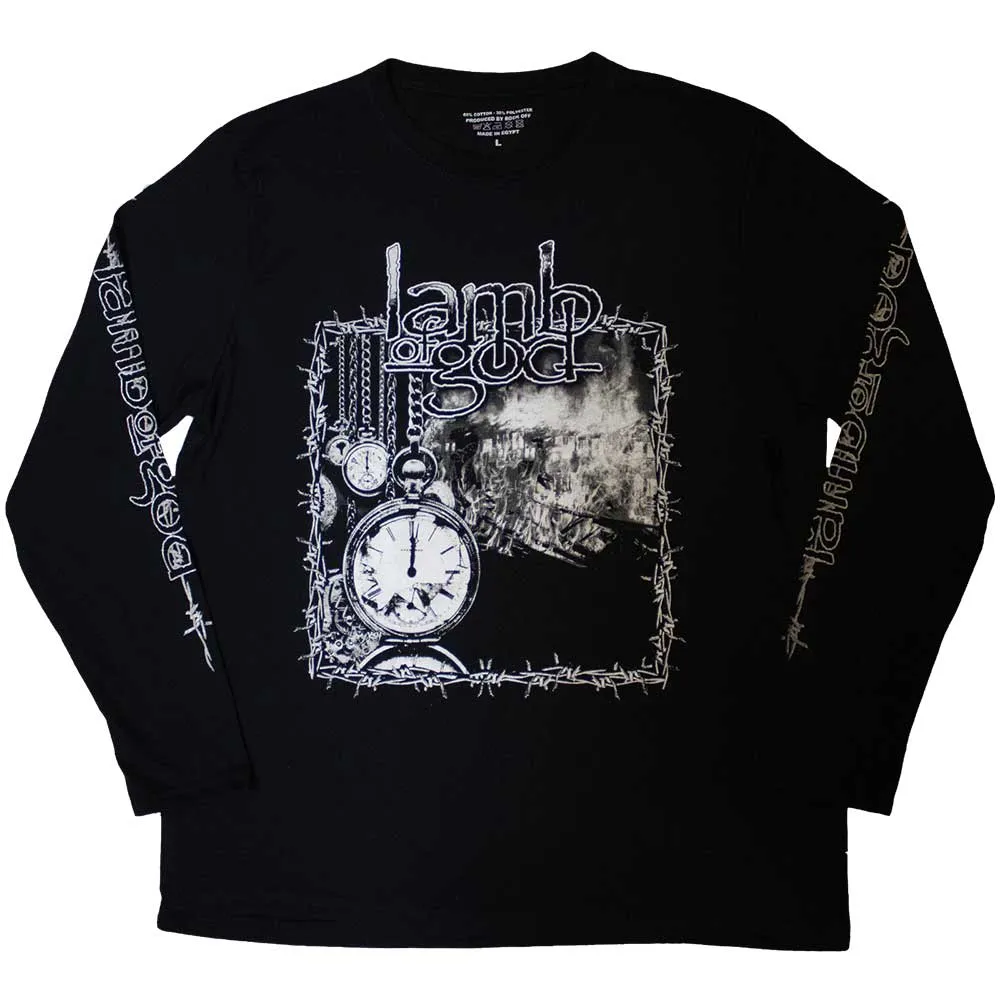 Long Sleeve T Shirt - Barbed Wire