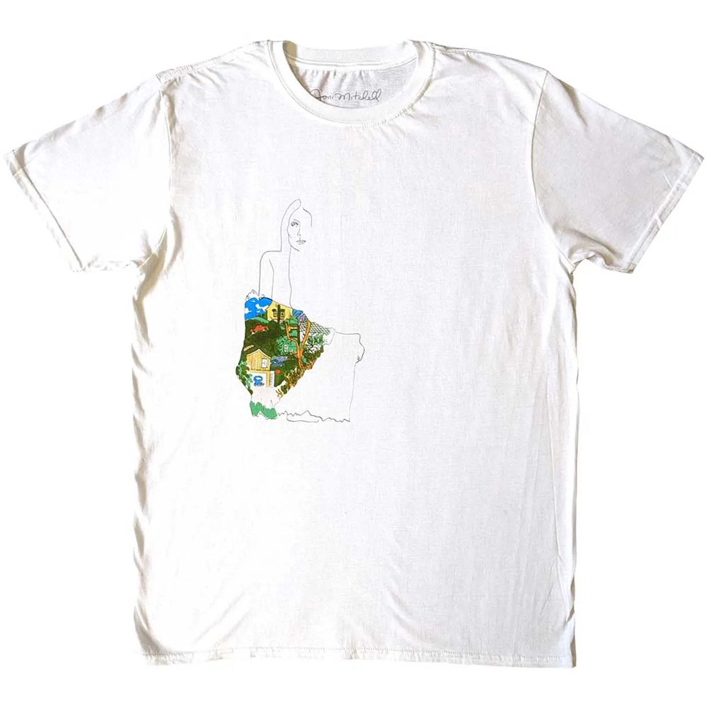 Joni Mitchell T Shirt - Ladies Album