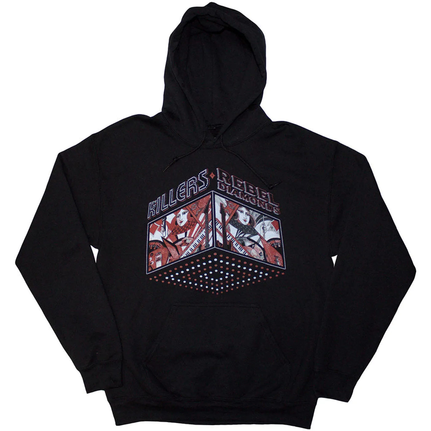 The Killers Pullover Hoodie - Tour '24 Rebel Diamonds