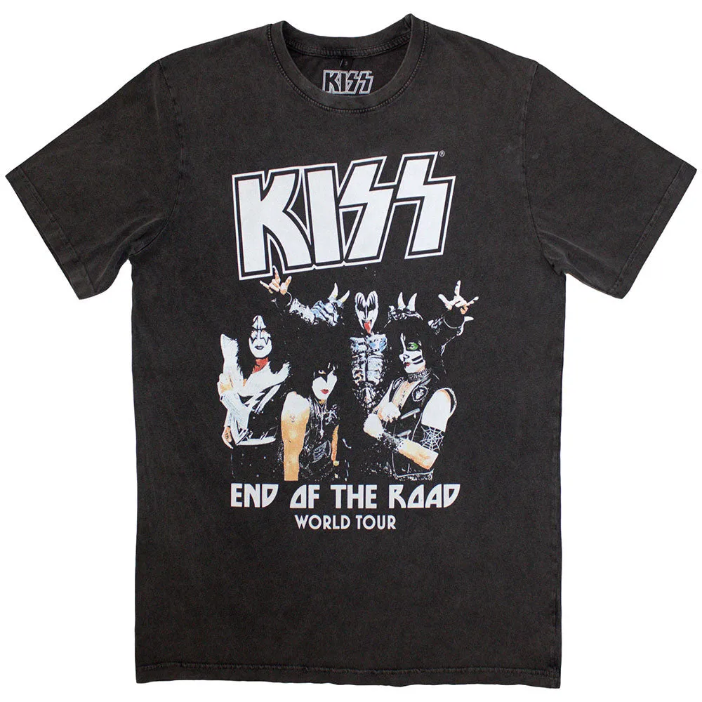 T Shirt - End Of The Road World Tour Stone Wash
