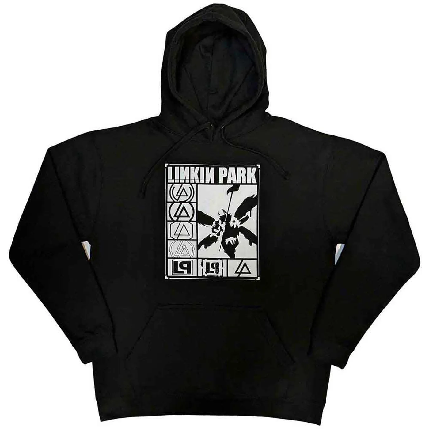 Linkin Park Pullover Hoodie - Logos Rectangle