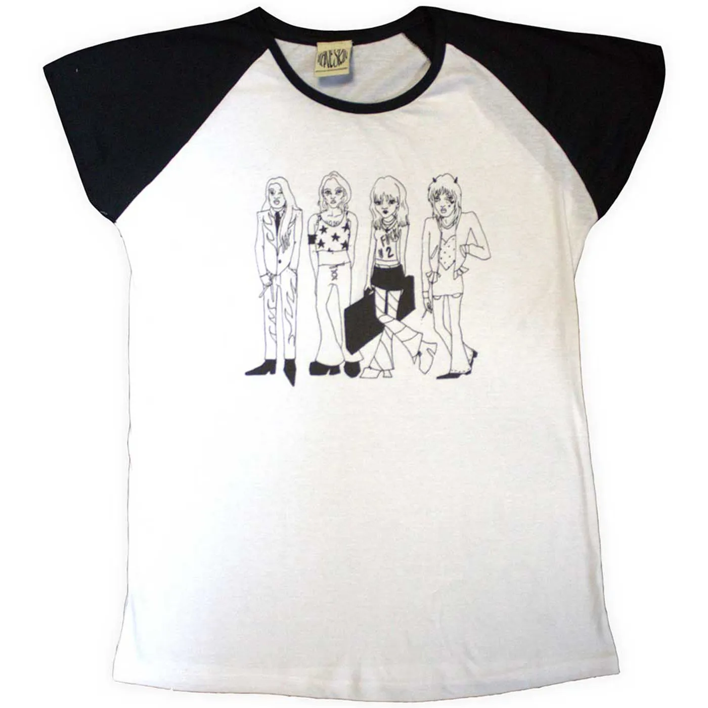 Måneskin T Shirt - Mini Doodles