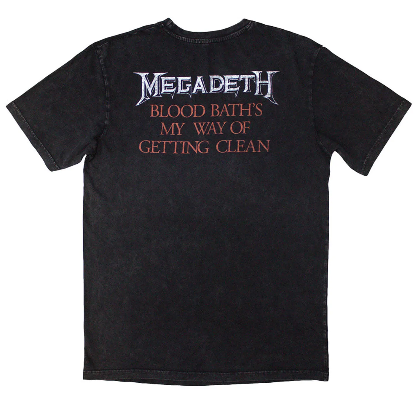 Megadeth T Shirt - Black Friday Stone Wash