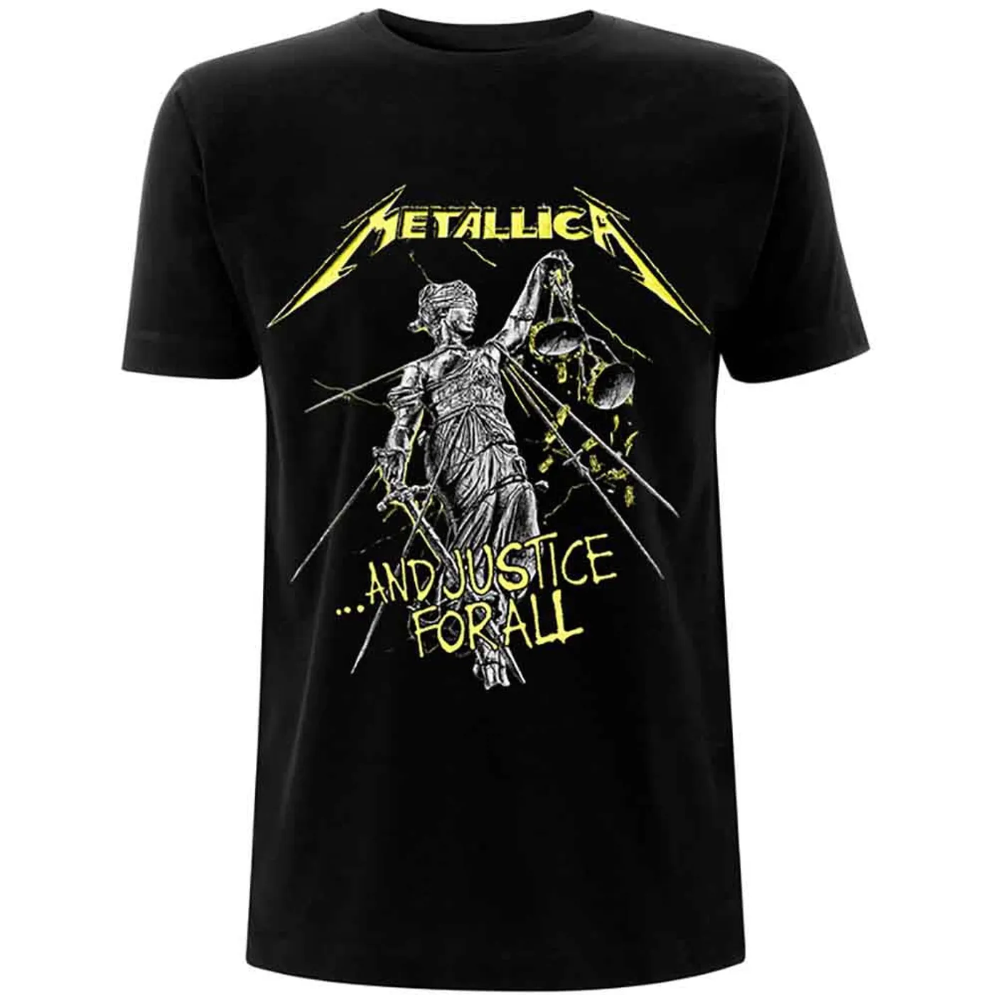 Metallica T Shirt - And Justice For All Tracks