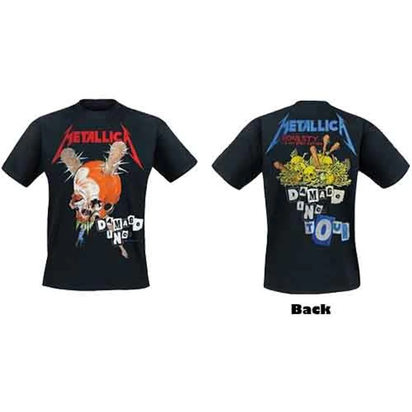 Metallica T Shirt - Damage Inc