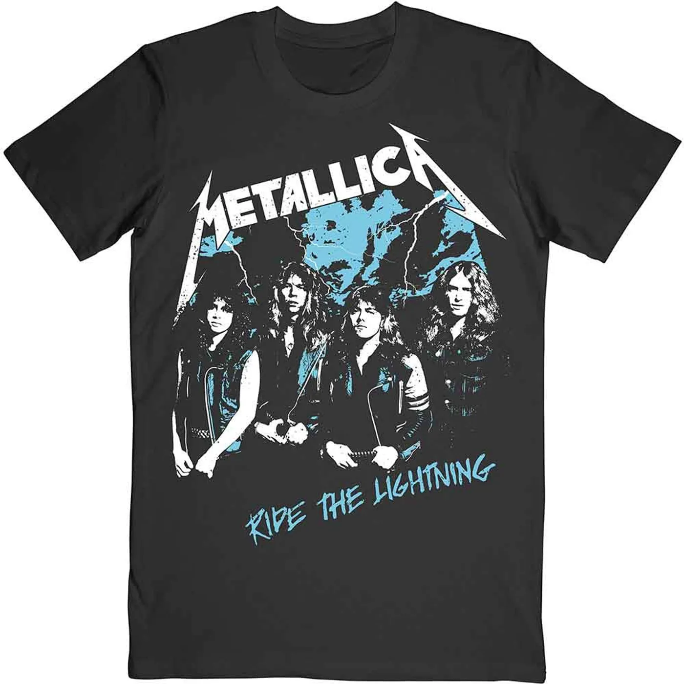Metallica T Shirt - Vintage Ride The Lightning