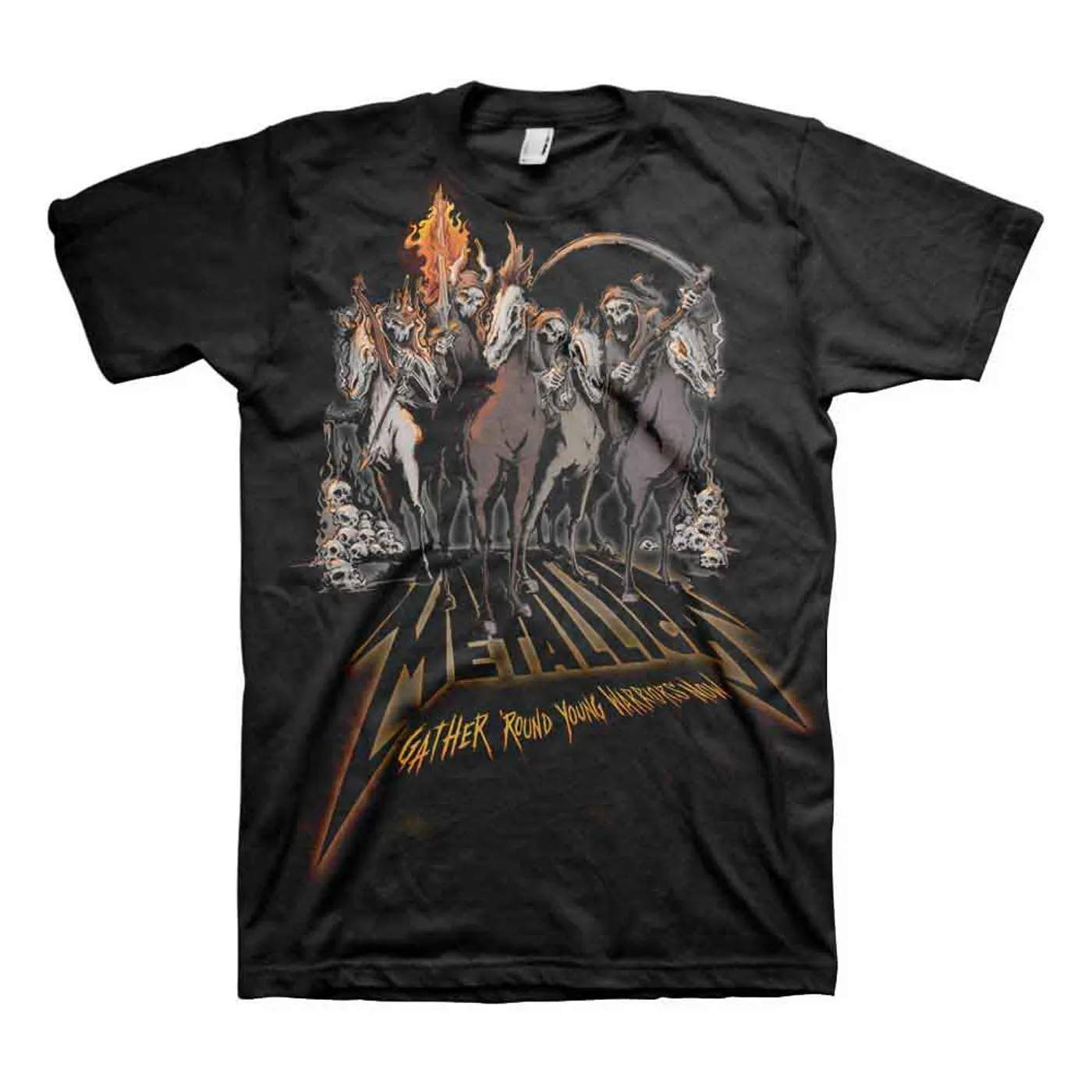 Metallica T Shirt - 40th Anniversary Horsemen