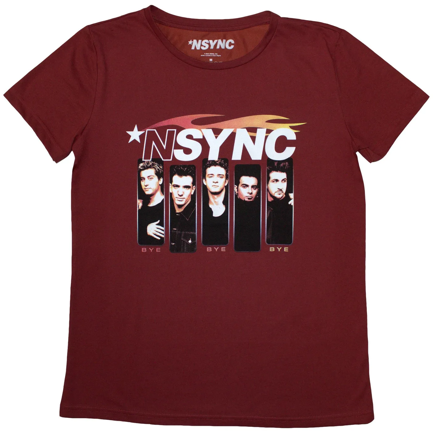 *NSYNC Woman's T Shirt - Flame Logo