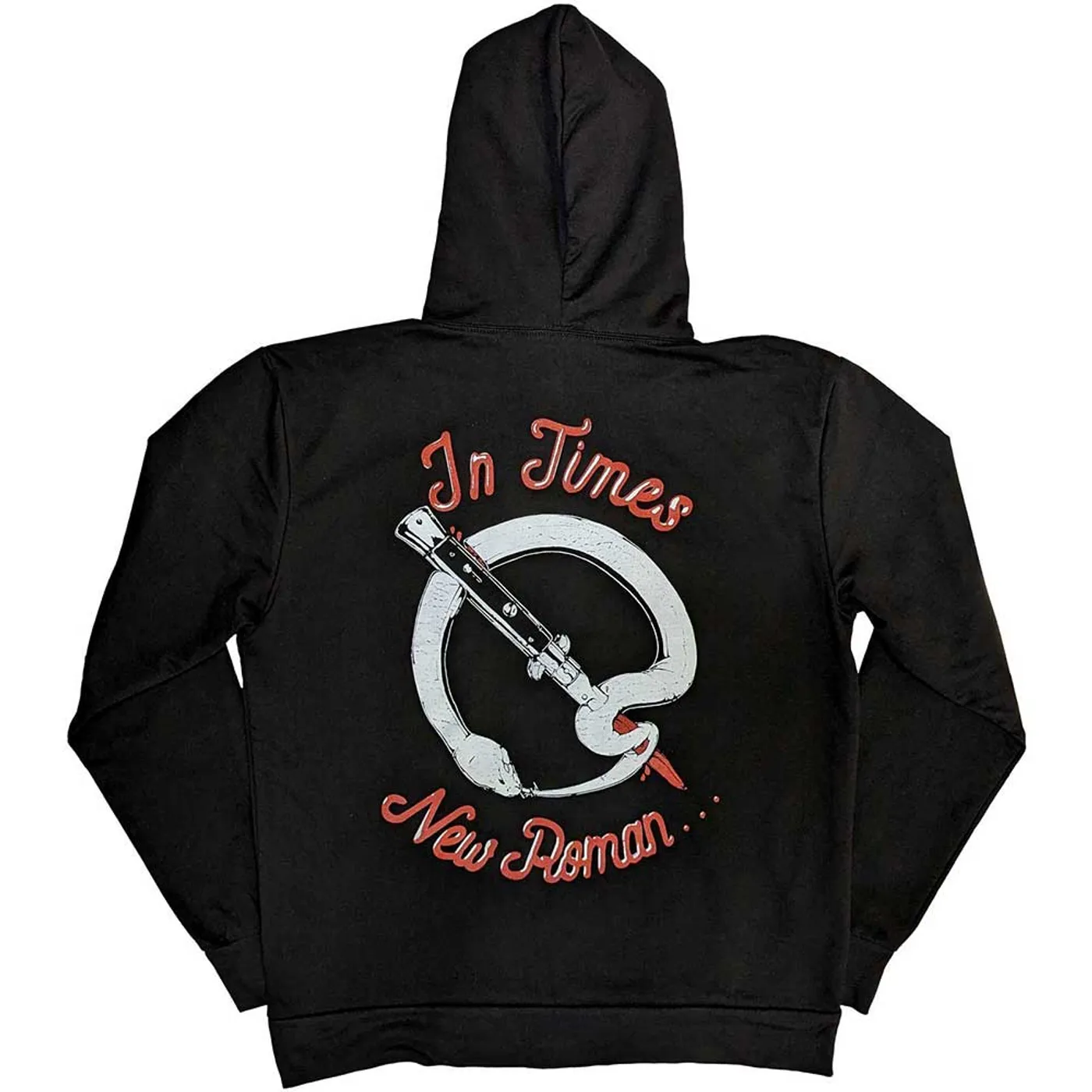 Queens Of The Stone Age Pullover Hoodie - Snake Logo