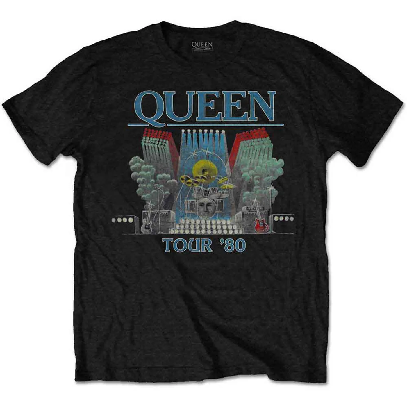 Queen T Shirt - Tour '80