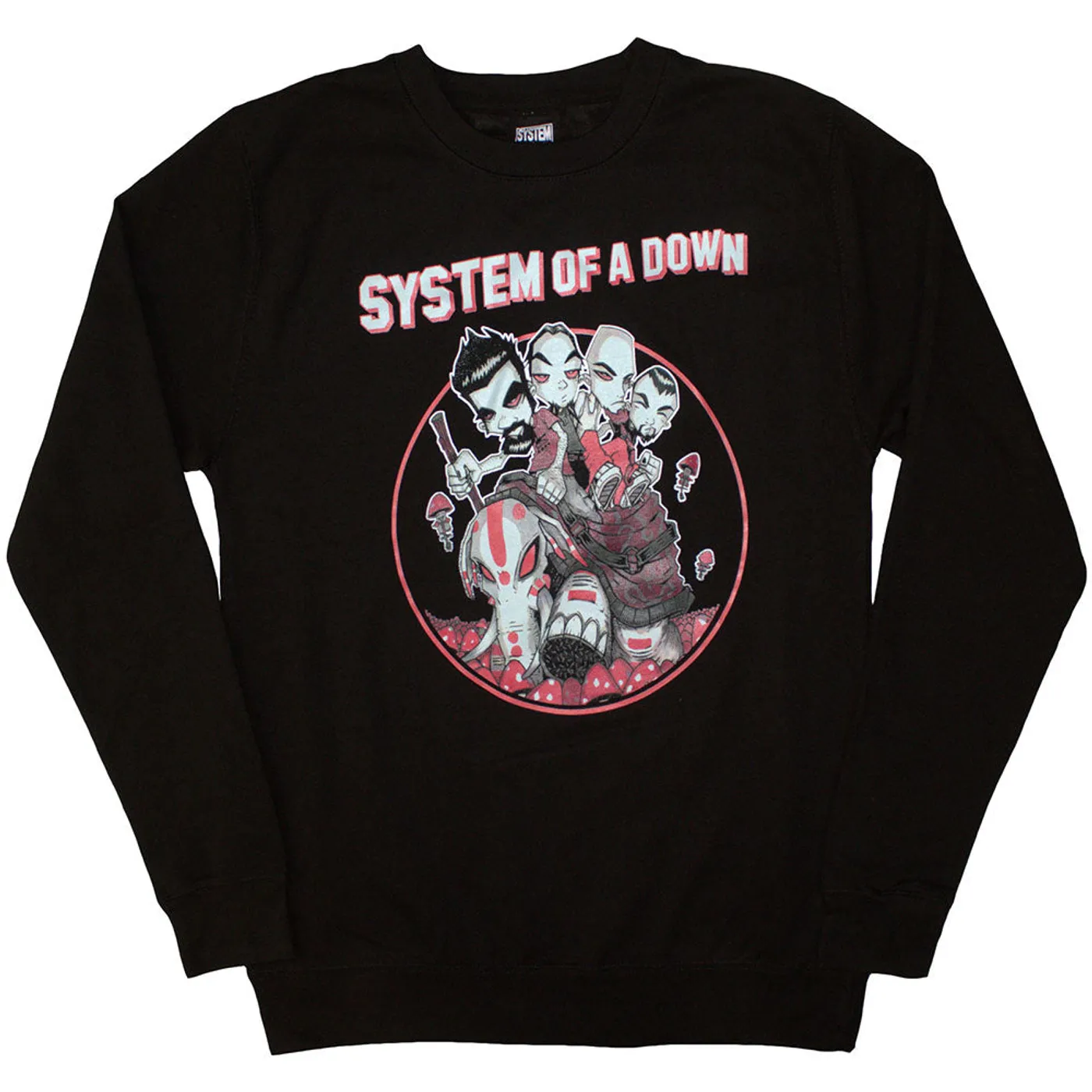 System Of A Down Sweatshirt - Mushroom People