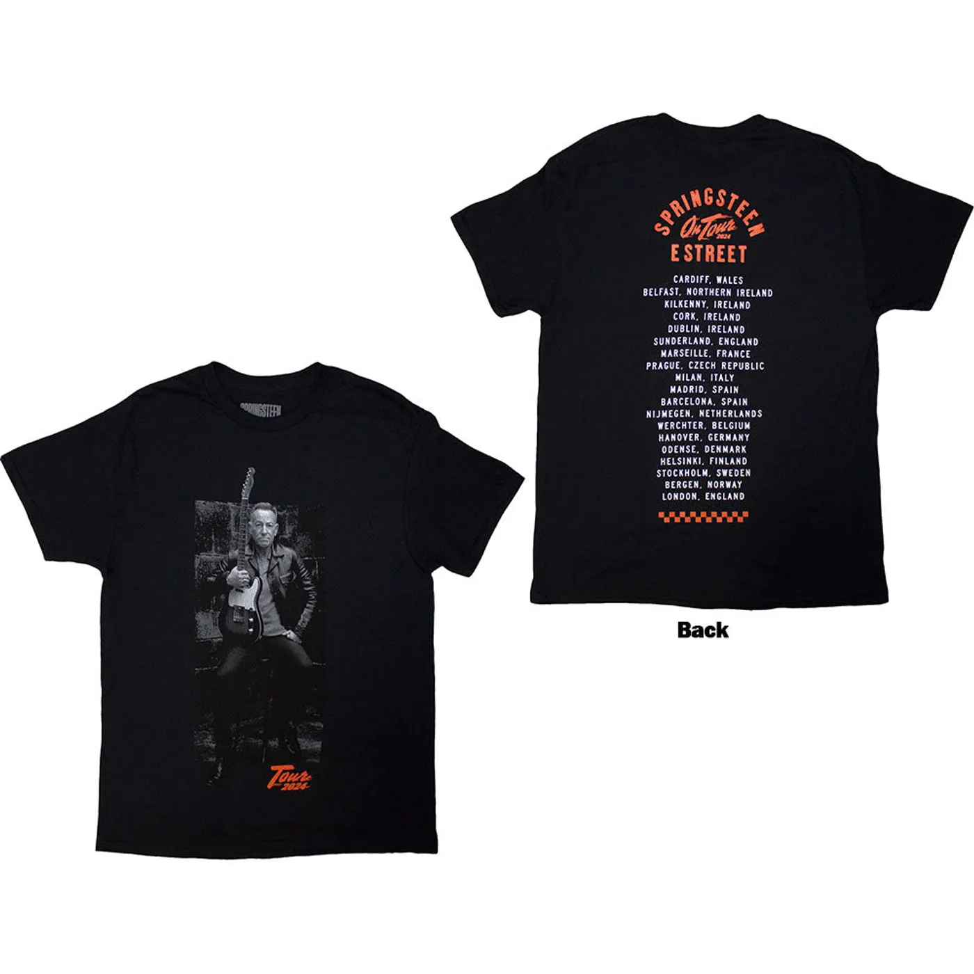Bruce Springsteen T Shirt - Tour '24 Wheel