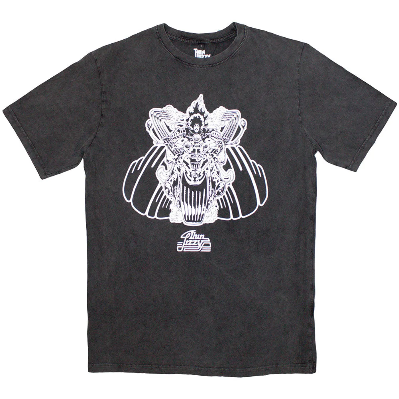 Thin Lizzy T Shirt - Rocker Stone Wash