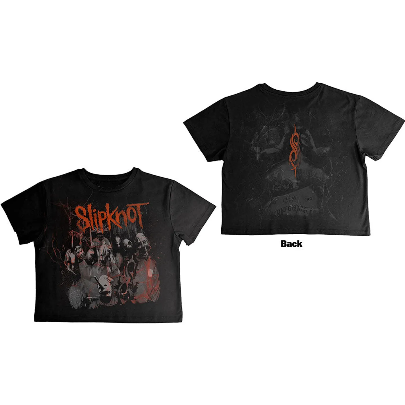 Slipknot Women's Crop Top - Ouija Belt