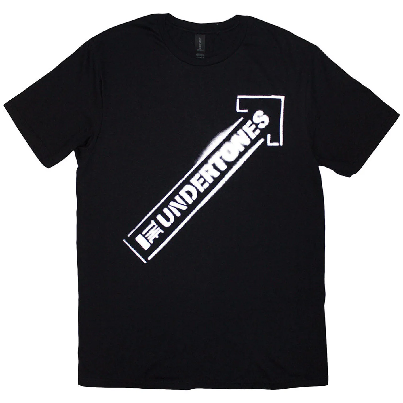 The Undertones T Shirt - Arrow Spray White