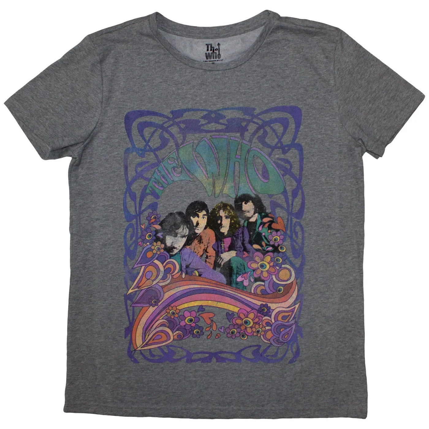 The Who Woman's T Shirt - Psych Floral