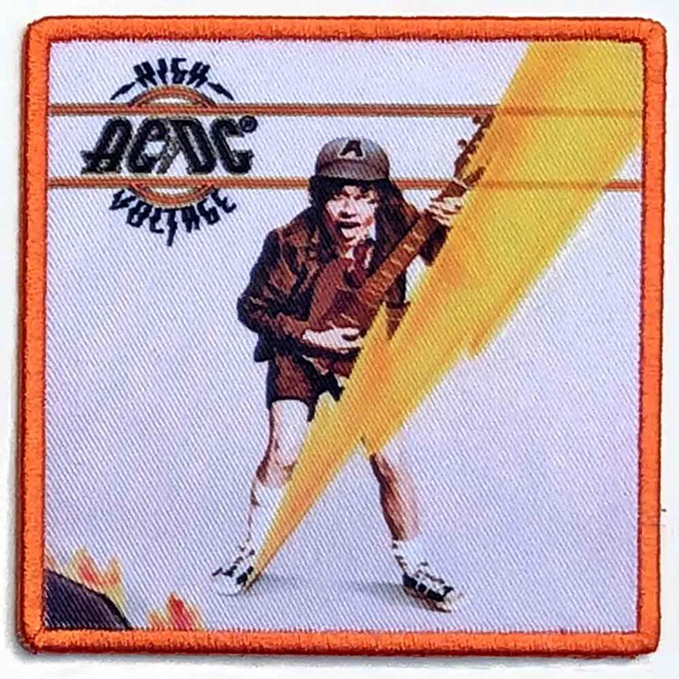 AC/DC Patches - Iron On - High Voltage