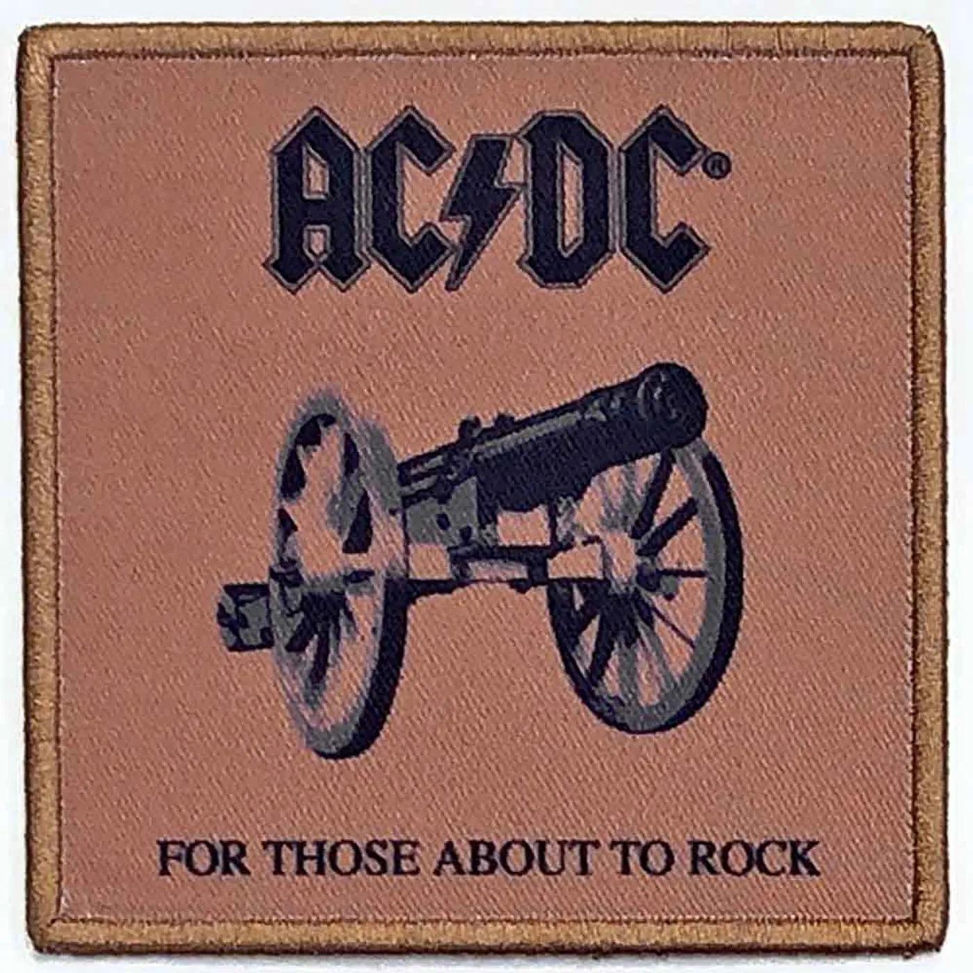 AC/DC Patches - Iron On - For Those About To Rock (We Salute You)