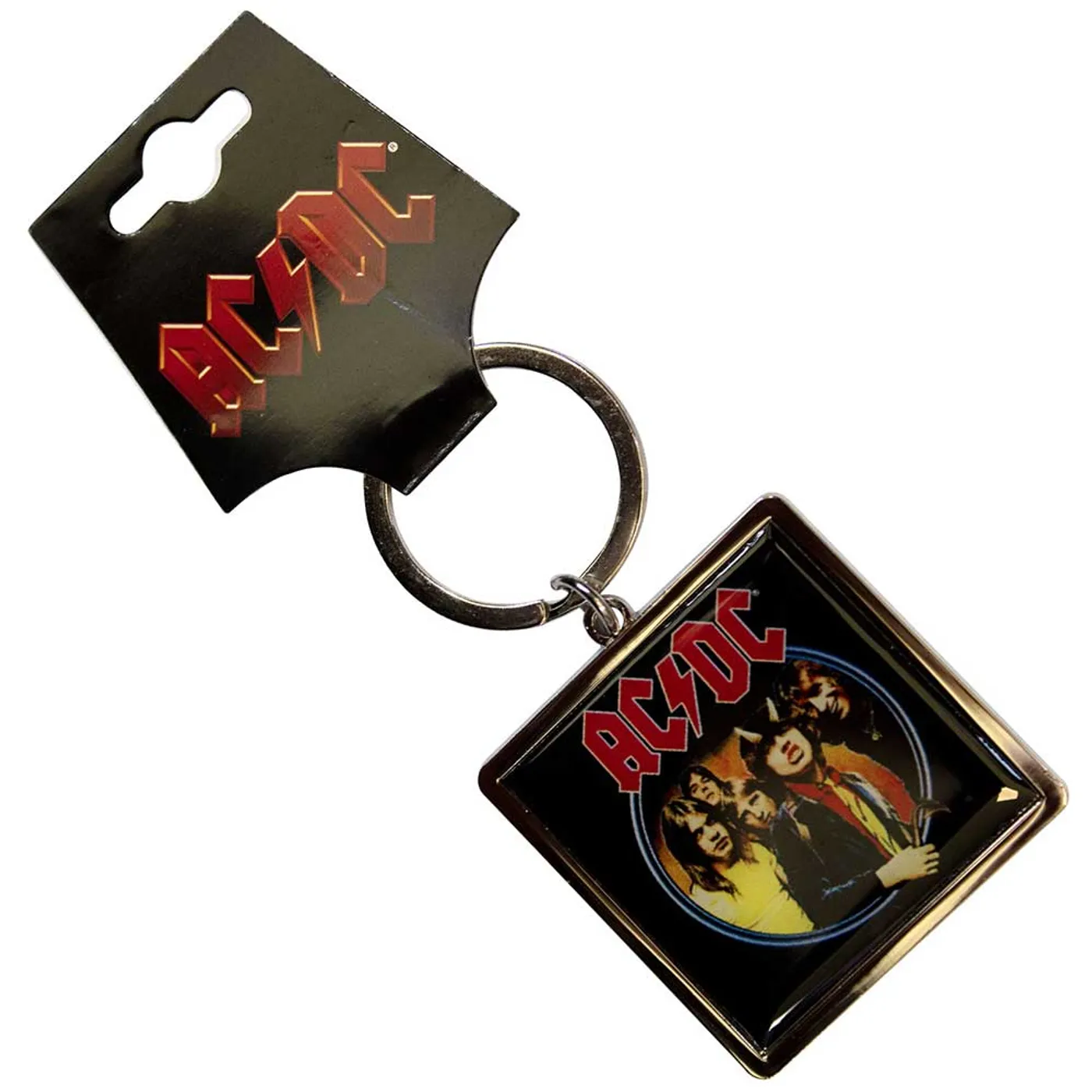 AC/DC Standard Keychains - Devil Angus Metal