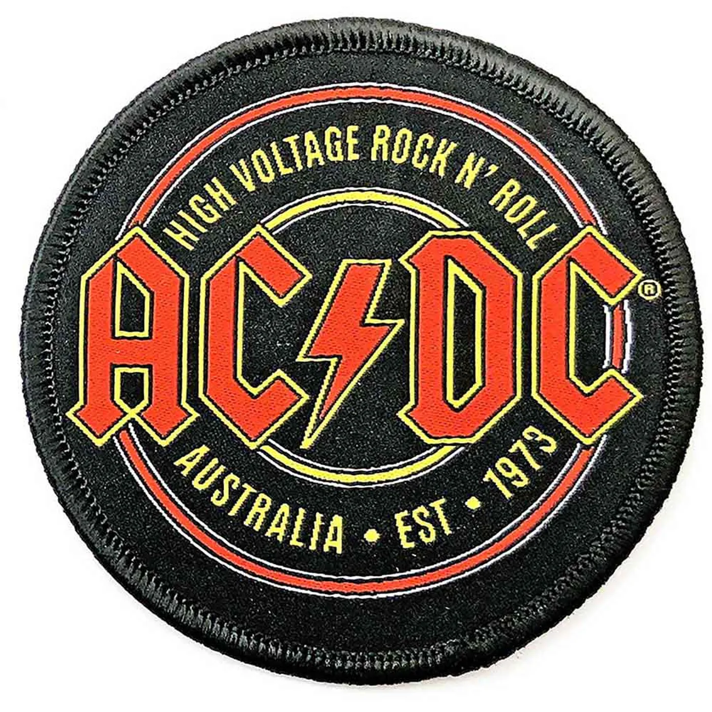 AC/DC Patches - Iron On - Est. 1973