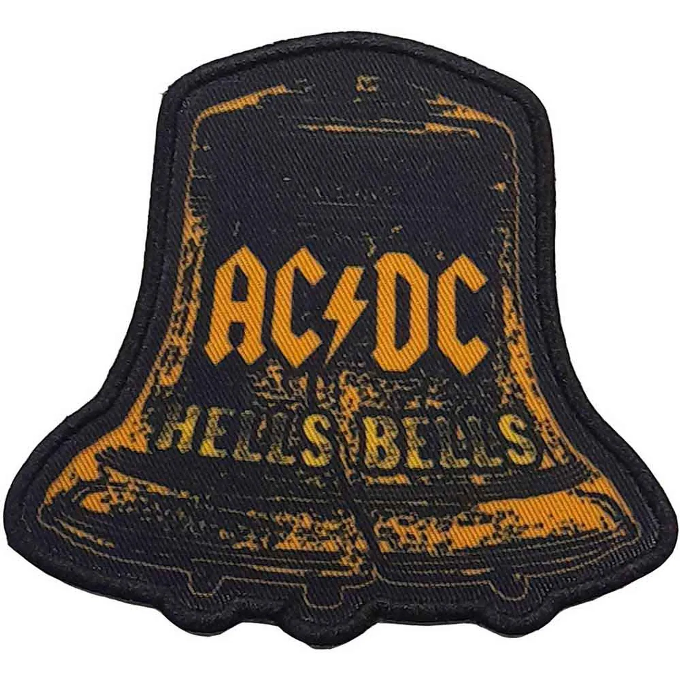 AC/DC Patches - Iron On - Hells Bells Distressed