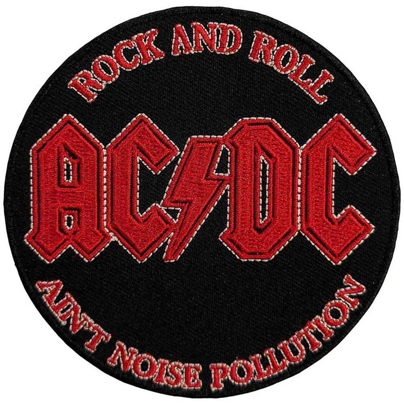 AC/DC Patches - Iron On - Noise Pollution