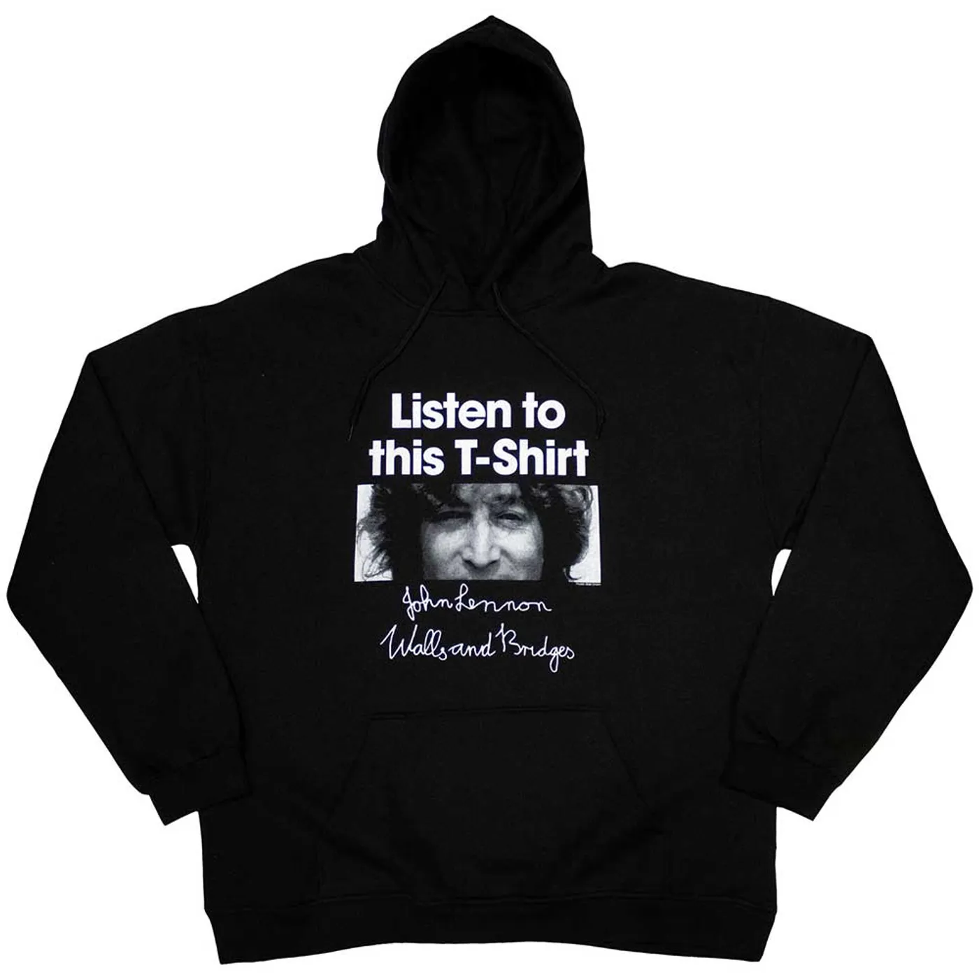 John Lennon Pullover Hoodie - Listen
