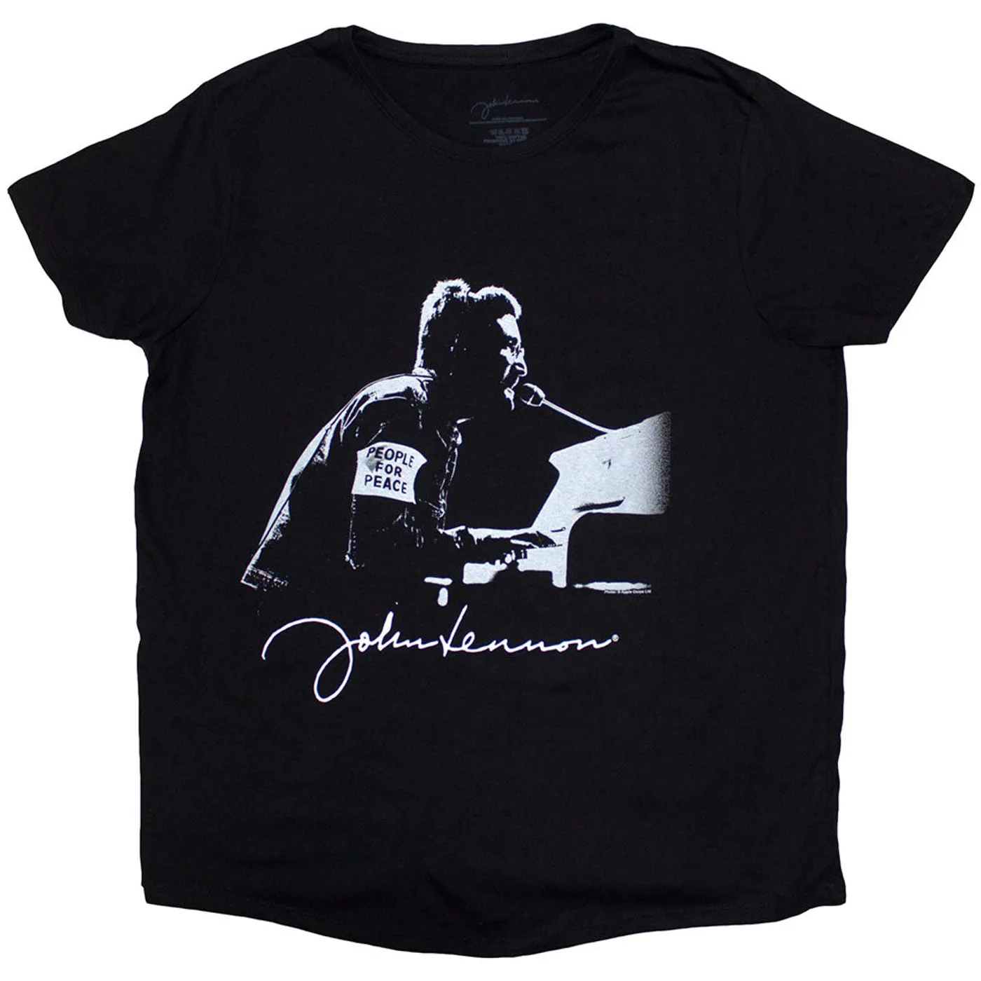 John Lennon Woman's T Shirt - People For Peace