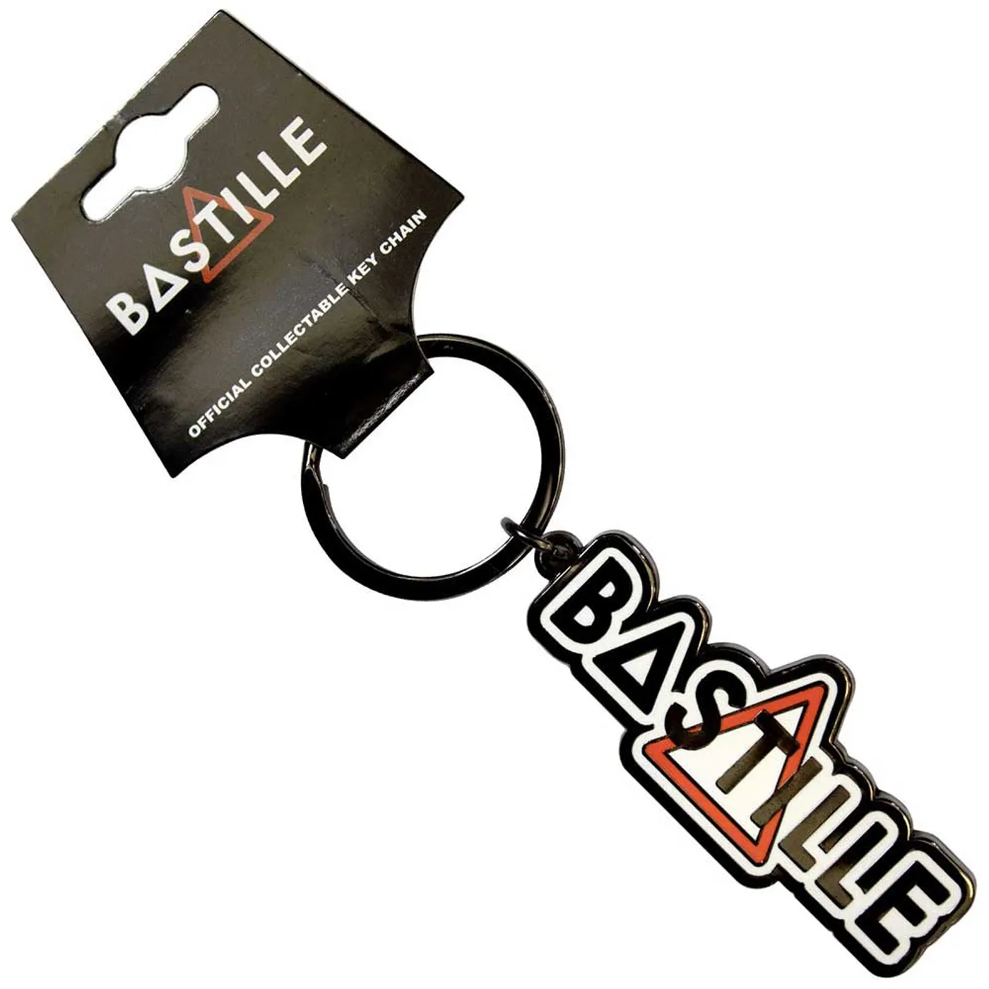 Bastille Standard Keychains - Orange Triangle