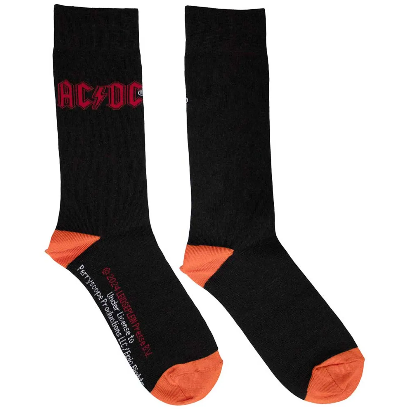 AC/DC Ankle Socks - Red Logo