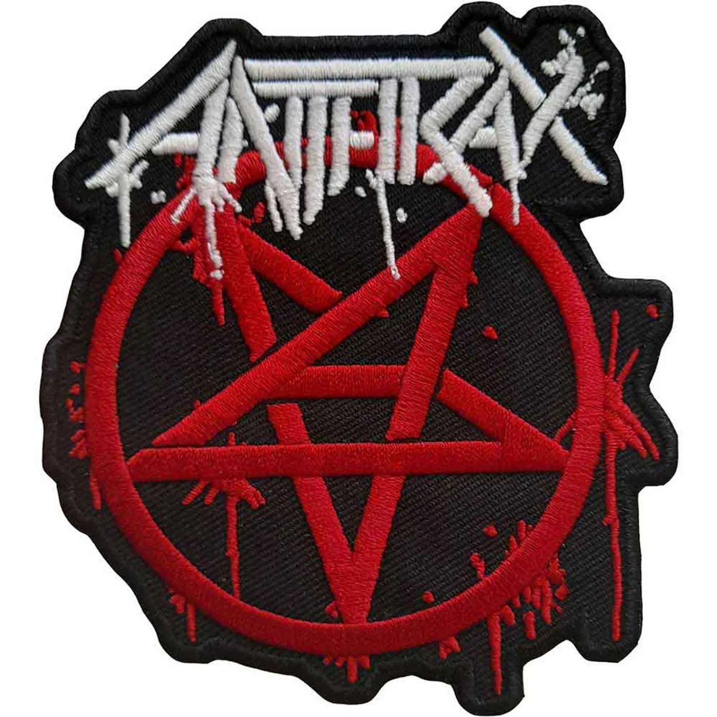 Anthrax Patches - Iron On - Pent Logo