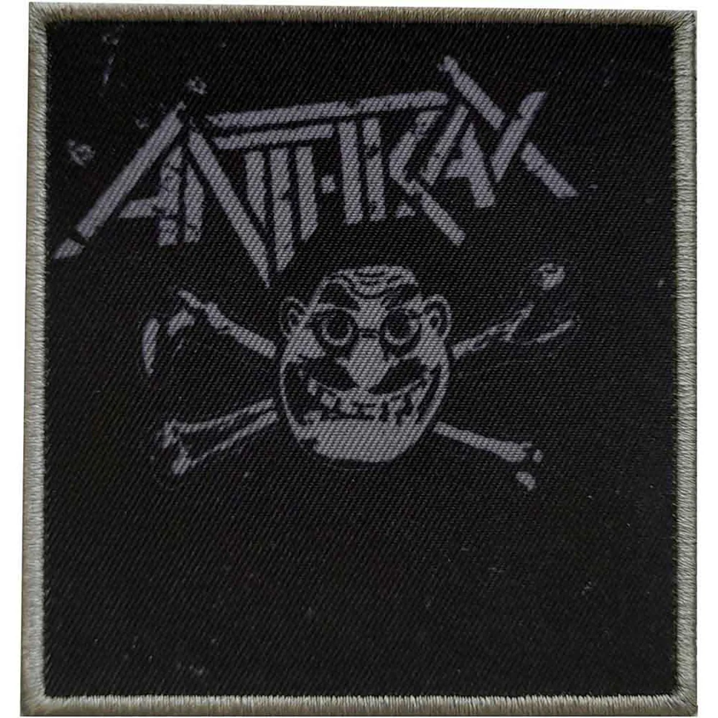Anthrax Patches - Iron On - Cross Bones