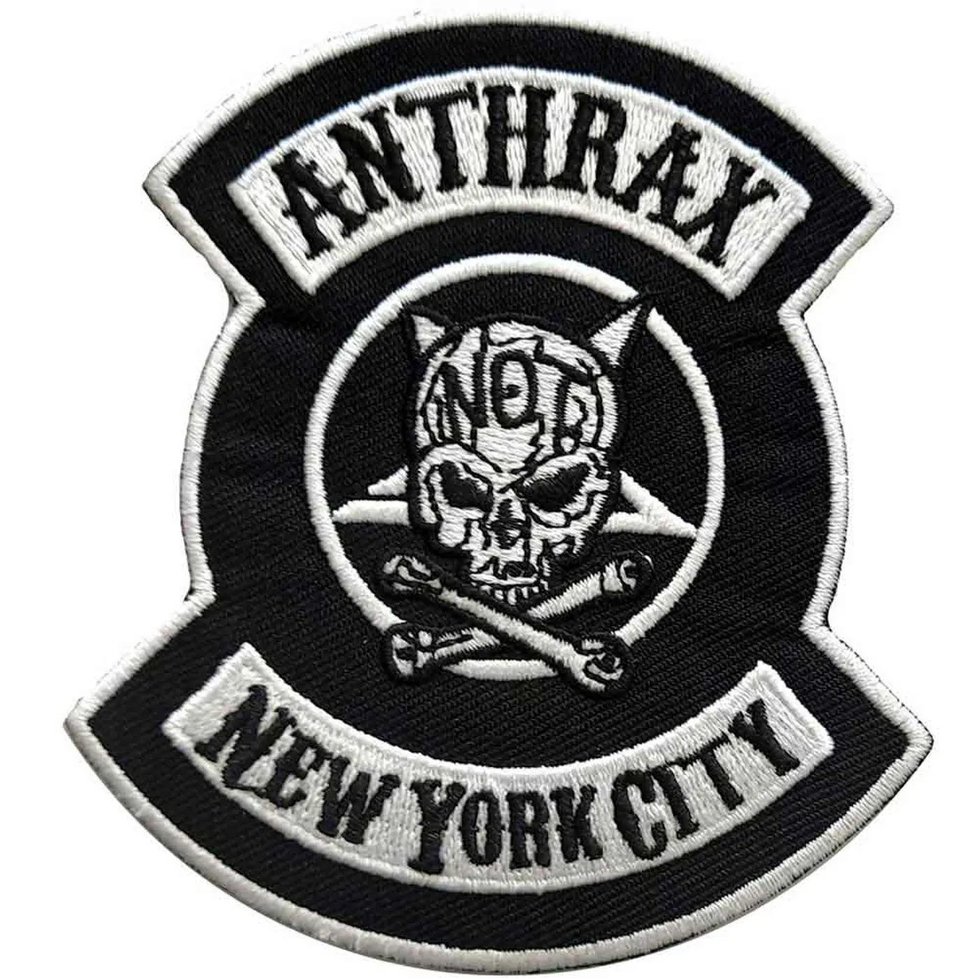 Anthrax Patches - Iron On - NYC