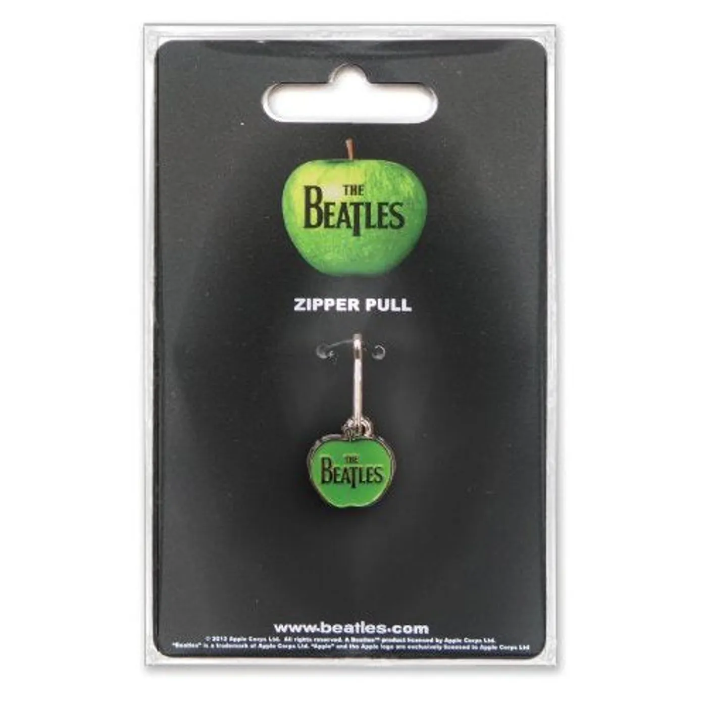 The Beatles Metal Items Zipper Pulls - Apple