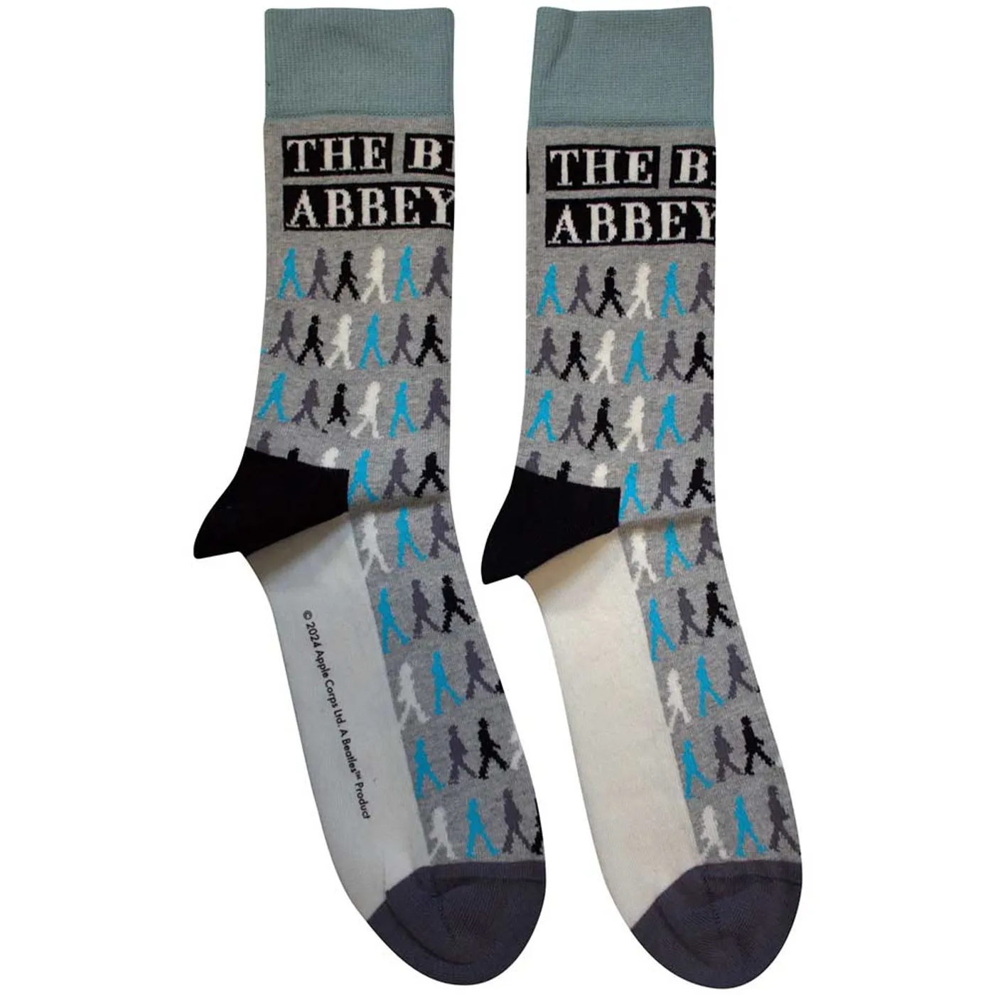 The Beatles Ankle Socks - Abbey Road Colours Crossing Repeat